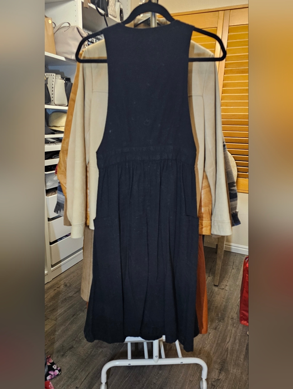 Free People Black Wrap Dress. Size XS. - Picture 9 of 9